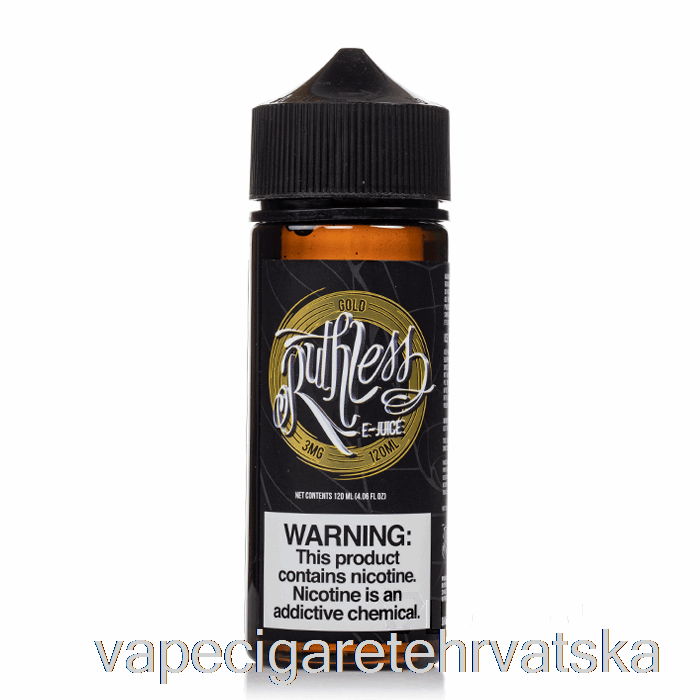 Vape Hrvatska Gold - Nemilosrdna Para - 120ml 0mg